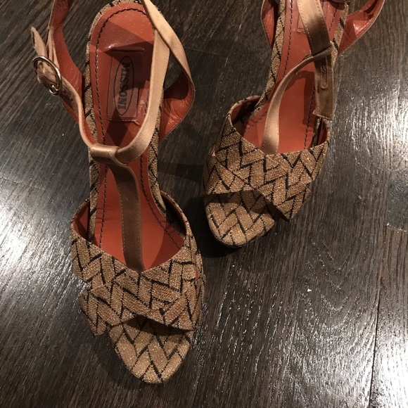 Missoni stiletto sandals, fits like 8.5 ♥️ - Picture 4 of 6